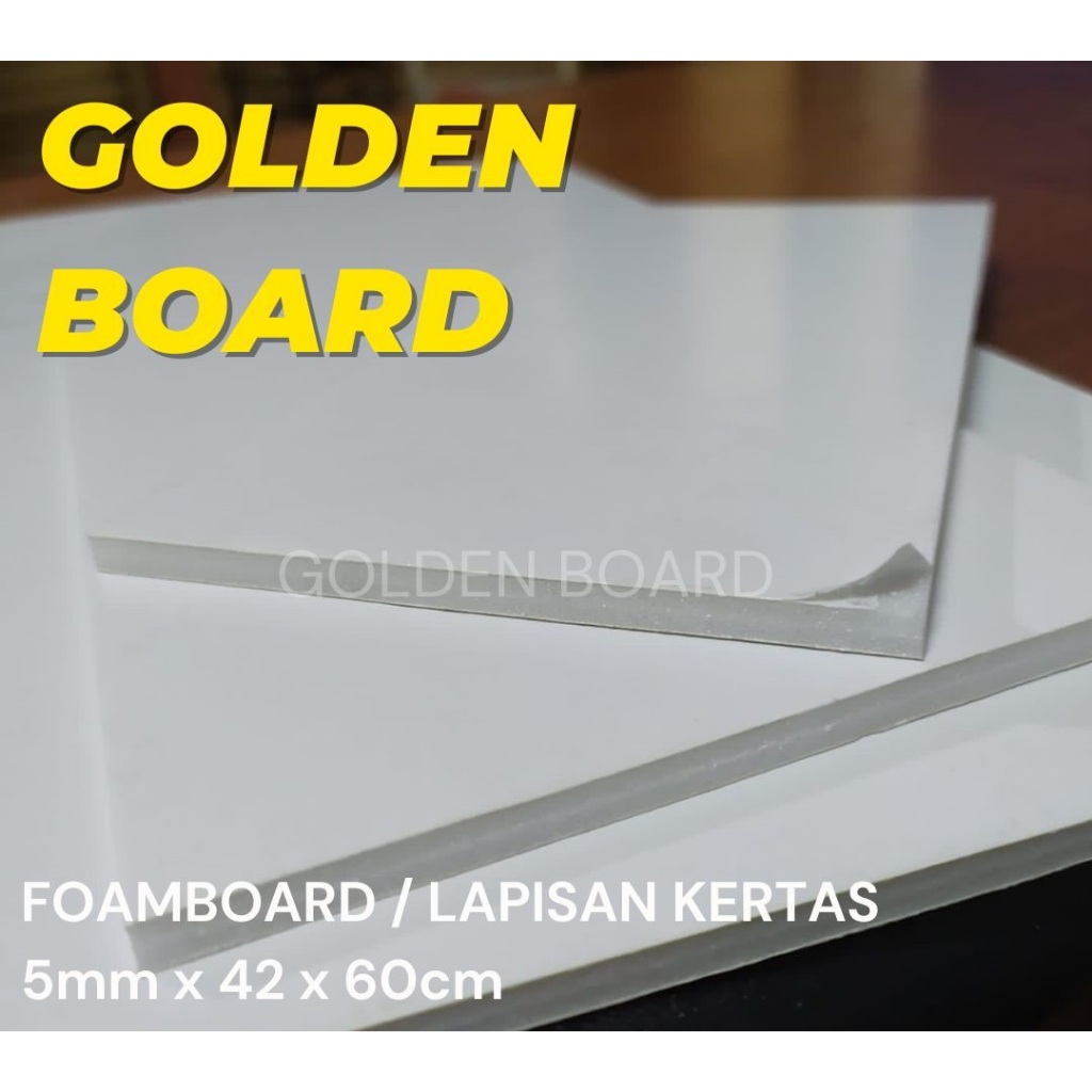 

Foamboard 3mm x 42 x 60cm
