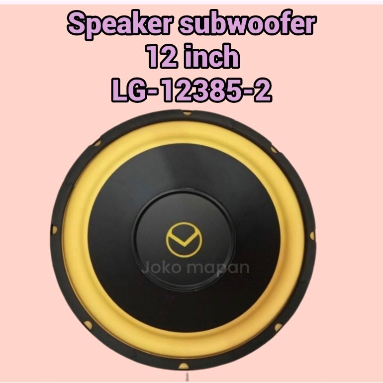 Speaker Sparta series by Legacy 12 inch 12" 12385-2 subwoofer double coil