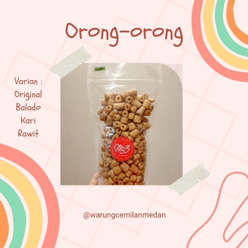 

GROSIR ORONG-ORONG 250 GRAM MEDAN