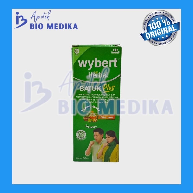 Wybert Herbal Batuk Sirup 60 ml