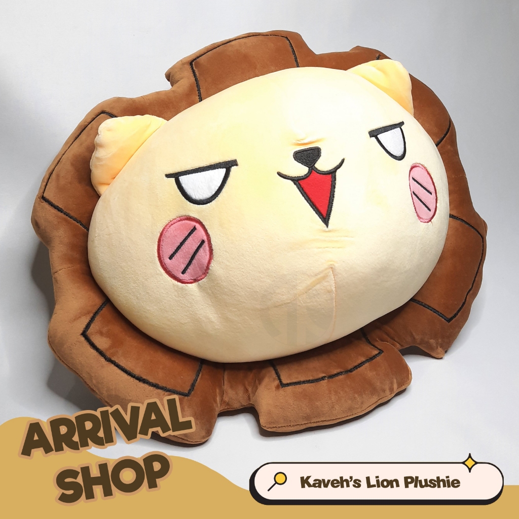 Boneka Singa Kaveh / Kaveh Lion's Doll - Bantal Anime Genshin Impact