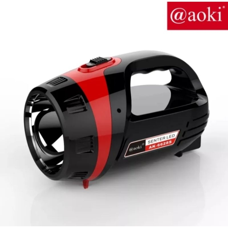 Senter Aoki + Lampu Emergency 2 In 1 16 Led