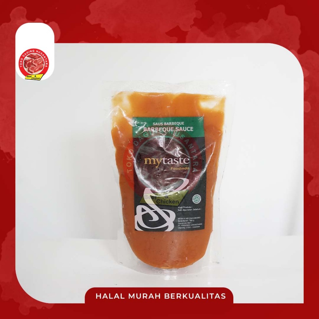 

MY TASTE BARBEQUE SAUCE 500GR