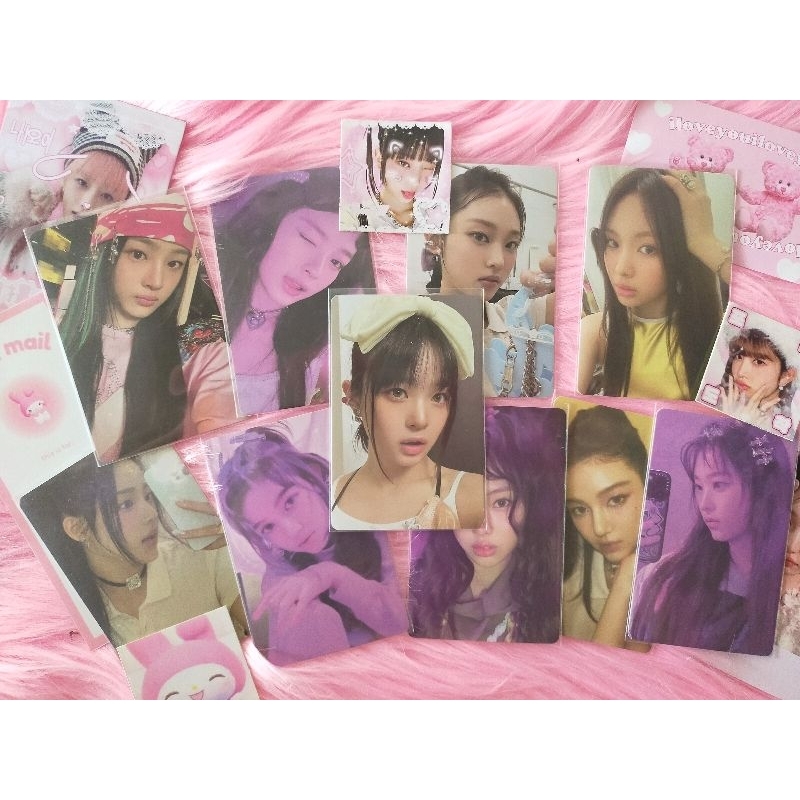 [READ DESC] new jeans get up official photocard hanni pita hyein minji haerin danielle