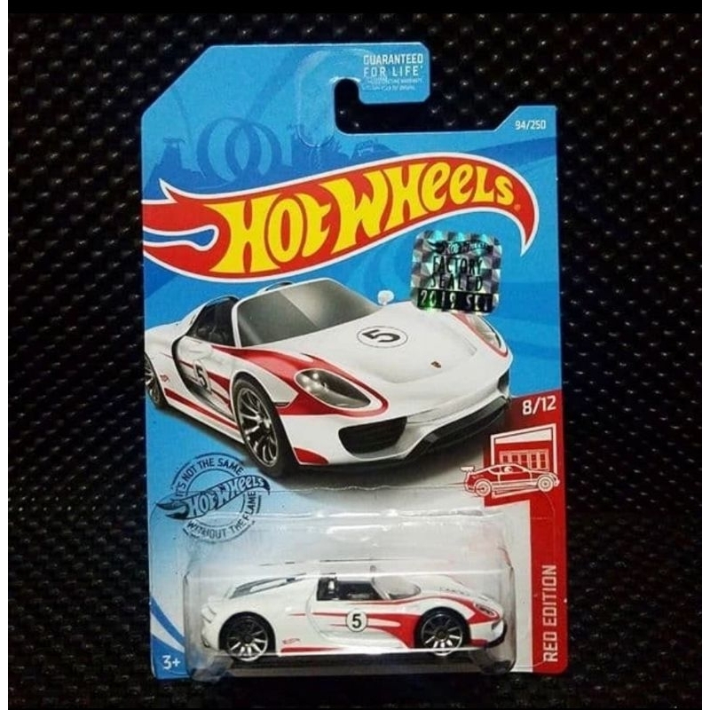 hot wheels porsche 918 Spyder red edition k mart exclusive