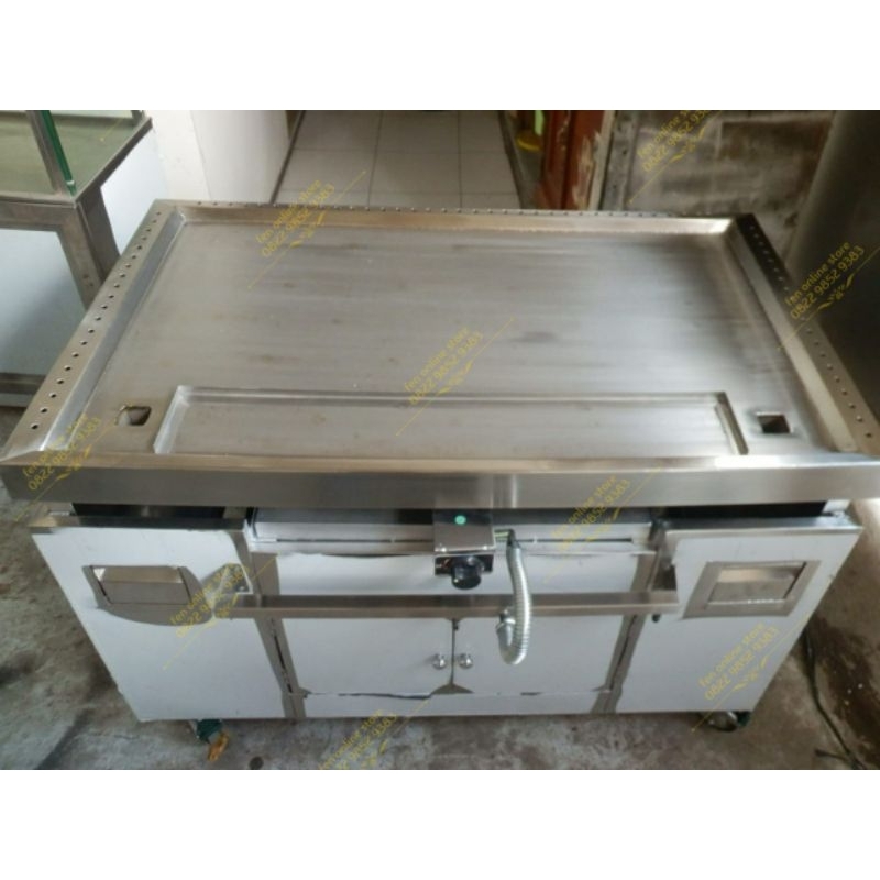 Kompor Gas Griddle Teppanyaki Stainless Steel