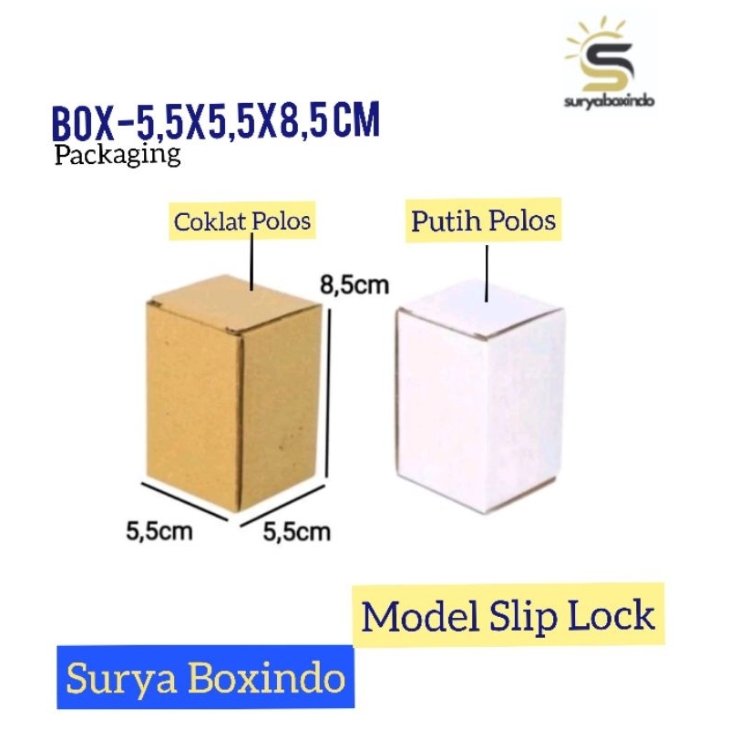 

Box 5,5x5,5x8,5 cm/Tumbler/Kardus/Kardusmini/BoxTumbler//Karduskeci