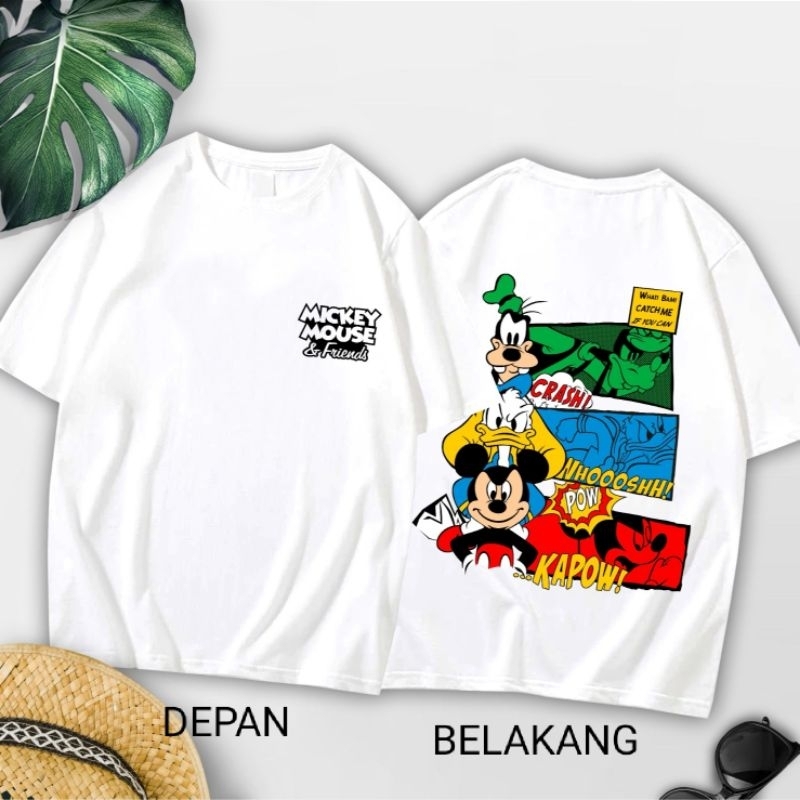 KAOSLAGI Kaos Karakter Wanita Kaos Mickey Mouse Kaos Mickey Wanita Kaos Lucu Wanita Kaos Mickey Mous