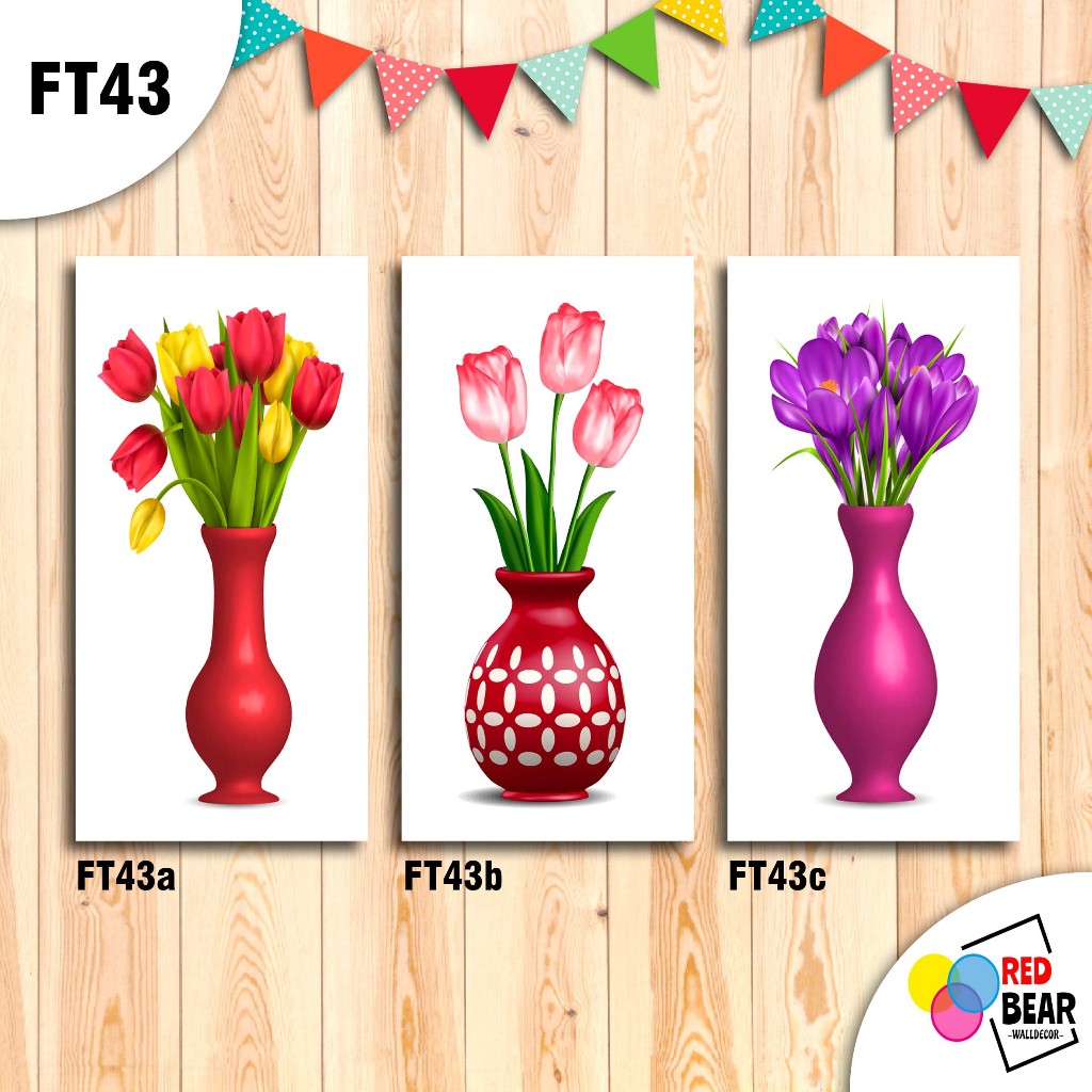 RedBear Walldecor / Pajangan Dinding / Pajangan / Hiasan Dinding - FT43