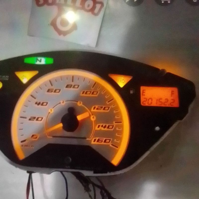Speedometer Spedometer Kilometer Sepidometer SupraX125 d Asli Original