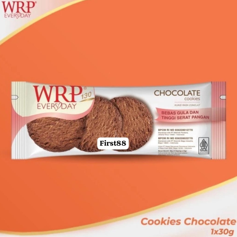 

XPRESS WRP Cookies Chocolate KEMASAN SATUAN SACHET 3GCemilan Sehat