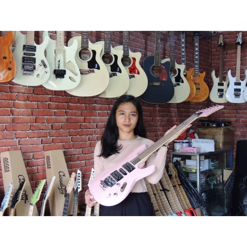 GITAR ELEKTRIK IBANEZ S SERIES PINK