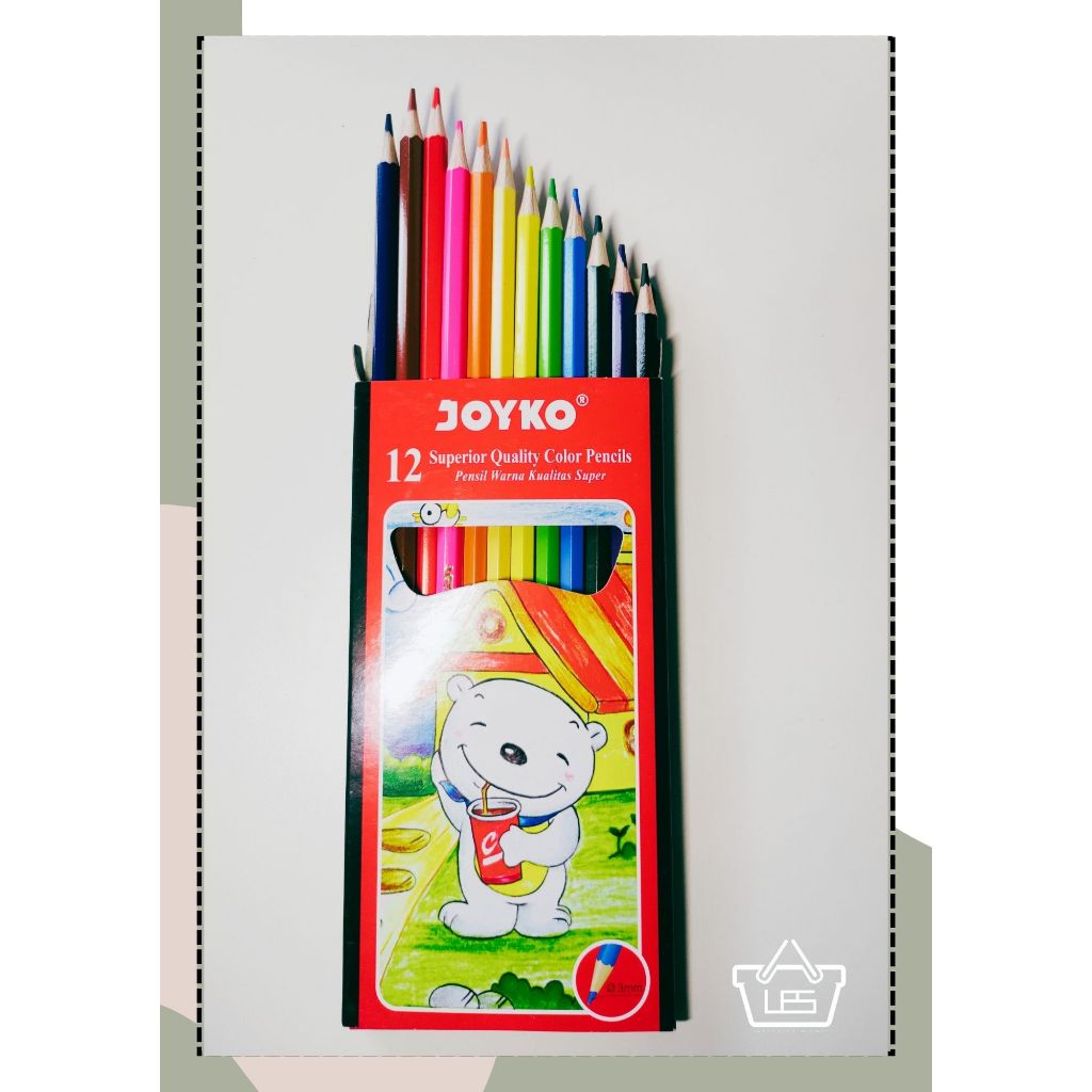 

PENSIL WARNA JOYKO PANJANG 12 WARNA