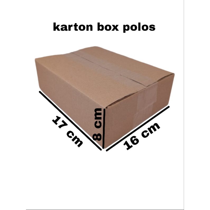 

kardus packing uk17x16x8 kardus polos kardus kecil