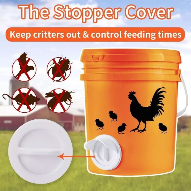 Tempat pakan ayam keren Unik anti tumpah