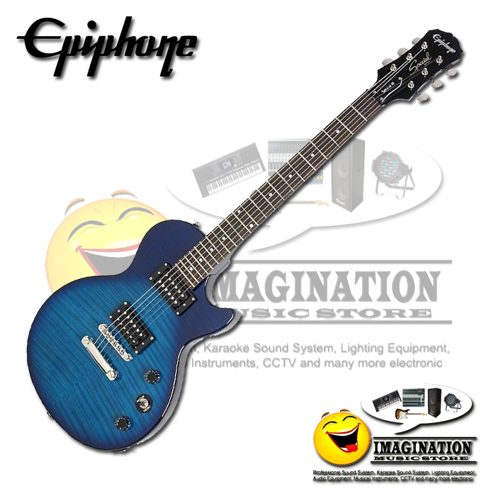 Epiphone Les Paul Special II Plus Top Trans Blue