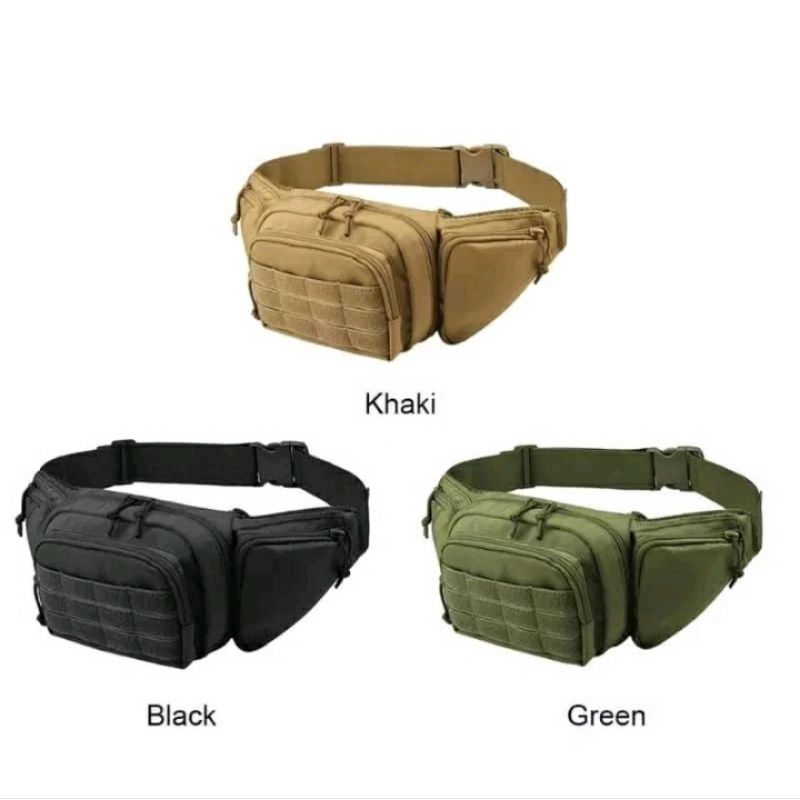tas pinggang army 258/2095 tas pinggang pria army tactical IE