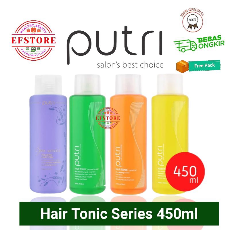 PUTRI Hair Tonic Series 450ml - Tonic Rambut