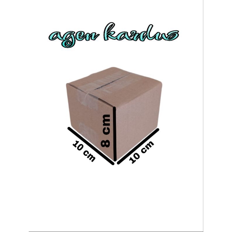 

kardus polos UK 10x10x8 kardus kecil kardus packing kardus besar