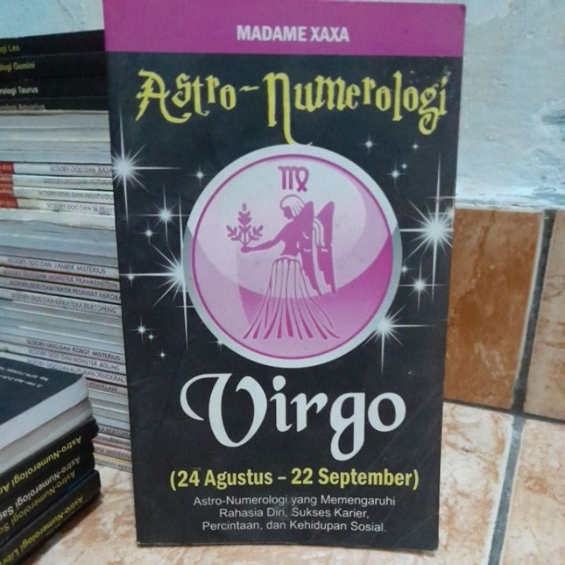 BUKU ASTRO-NUMEROLOGI VIRGO (24 AGUSTUS-22 SEPTEMBER)