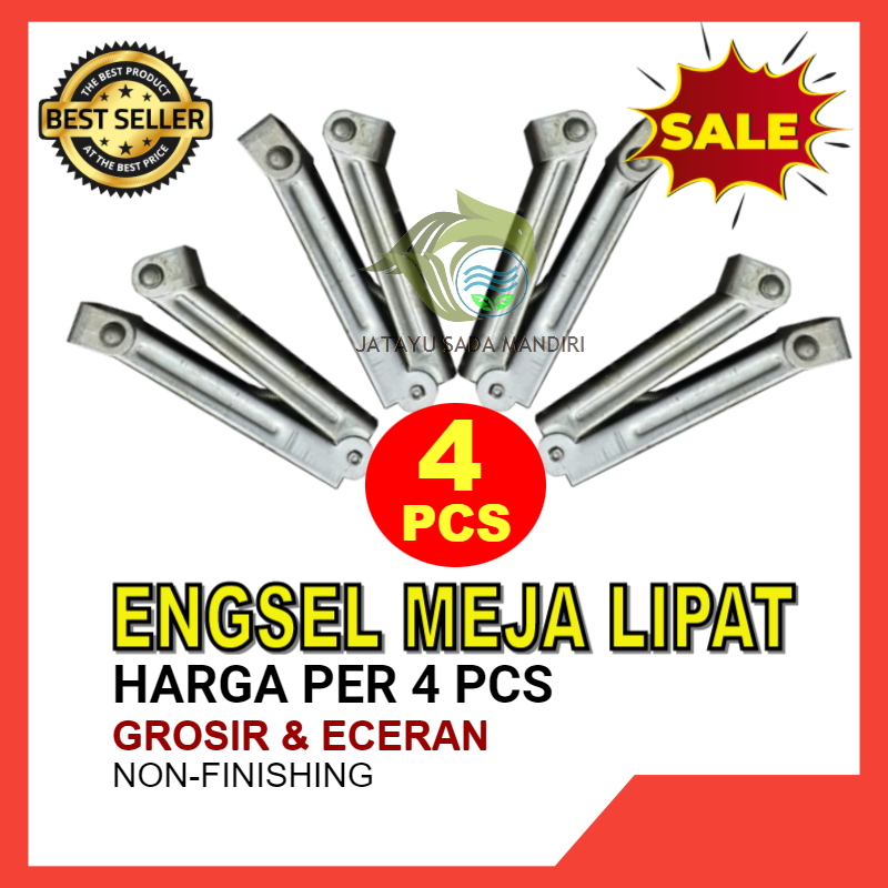 Bracket Engsel Siku Meja Lipat (1 Set = 4 pcs)