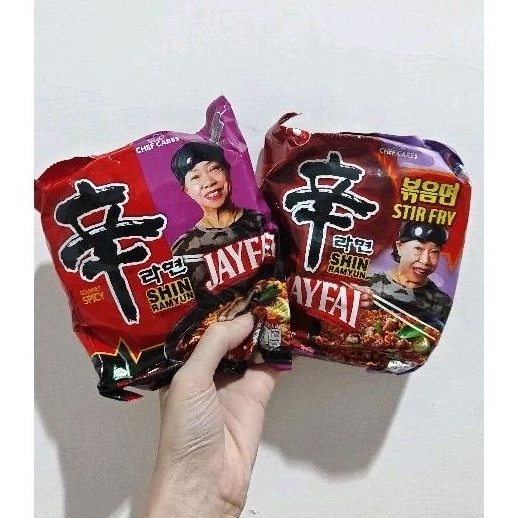 

[Ready Stock] Mie Instant JAYFAI Shin Ramyun x JayFai, Mie JayFai Kuah Goreng Viral Nongshimxjayfai Jay Fai