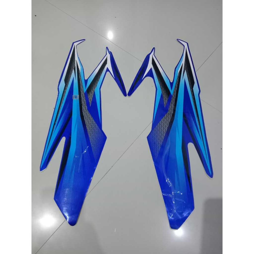 STIKER TANGKI RX KING 2005 BIRU