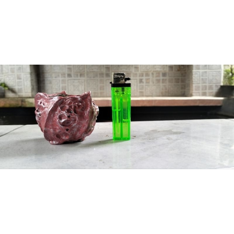 Pot Bunga Bonsai Mini relief