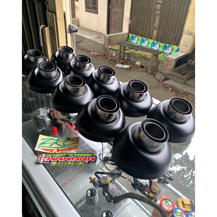 GCL Tutup knalpot copy CMS Moncong knalpot copy Cms zrc dan dr sound