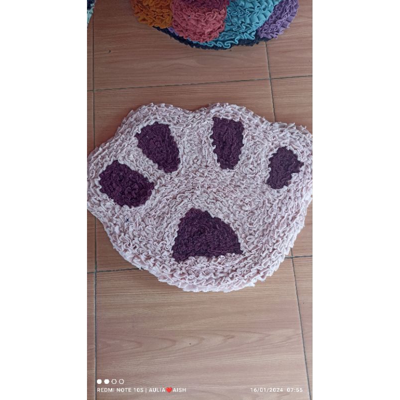 KESET KARAKTER PAW TEBAL PREMIUM/ keset kaki kucing