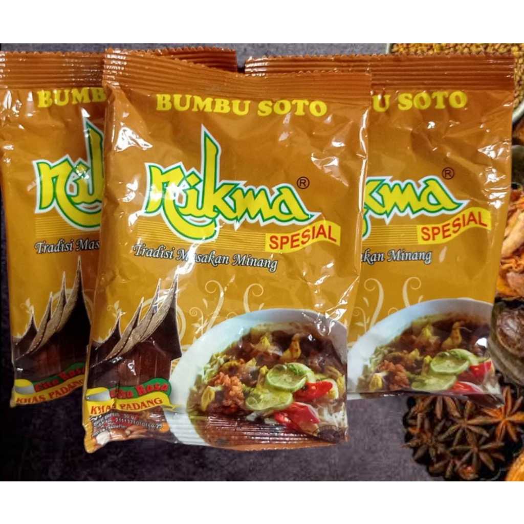 

NIKMA BUMBU SOTO 50 GRAM (1 PACK = 20 PCS)
