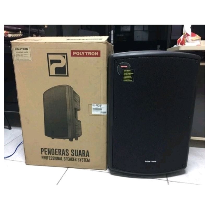 speaker bluetooth portable meeting polytron paspro 15F3 rms 120w