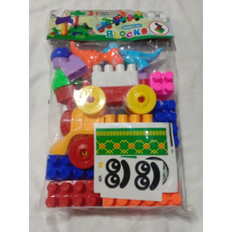 BONGKAR PASANG BLOK DINOSAURUS