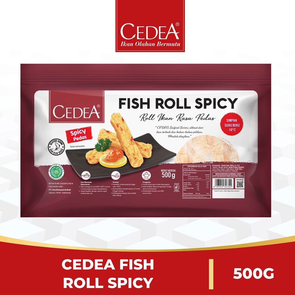 

Cedea Fishroll Spicy 500g