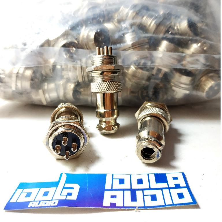 Connector CB 4 PIN | Konektor CB 4 Pin Besi (SET)
