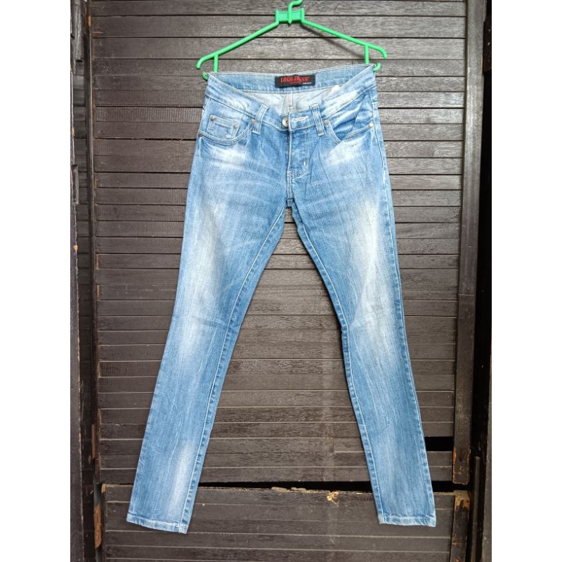 Logo Jeans 1980 ORI - Celana Jeans Wanita Preloved