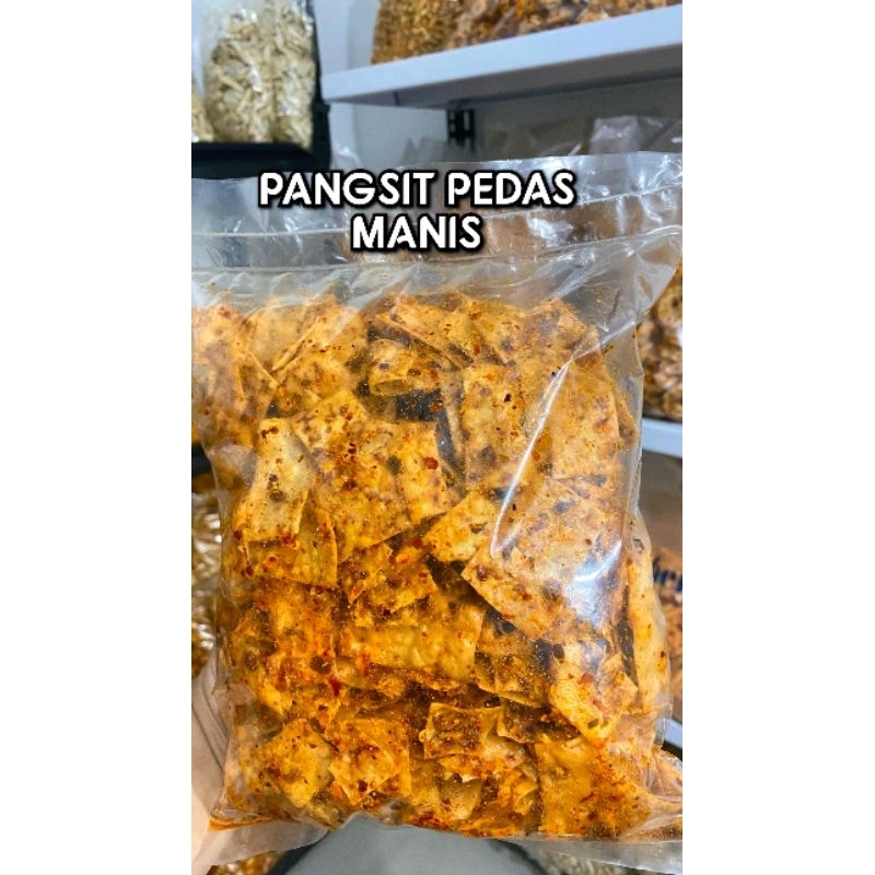 

pangsit pedes manis