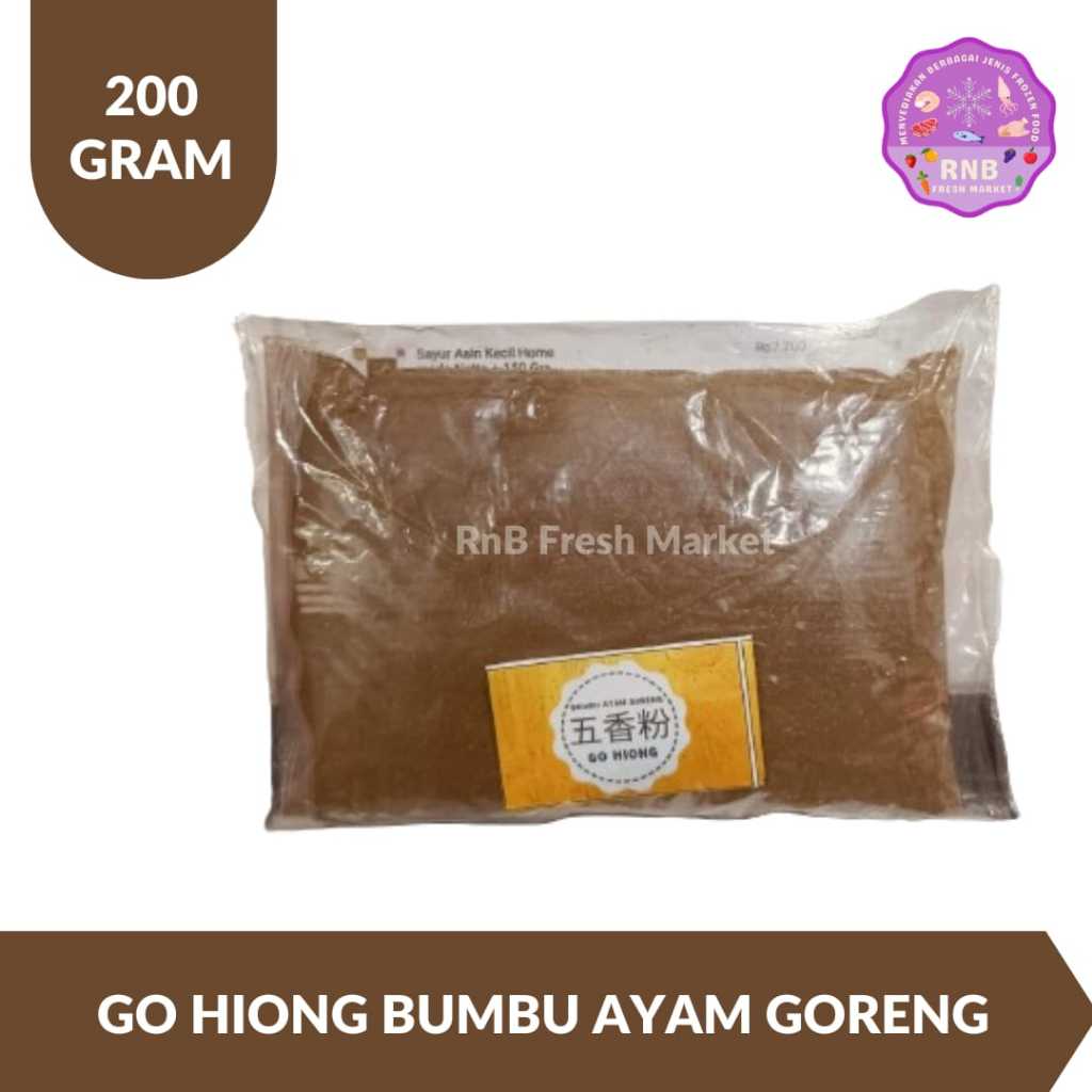 

Go Hiong Bumbu Ayam Goreng Netto 200 Gram