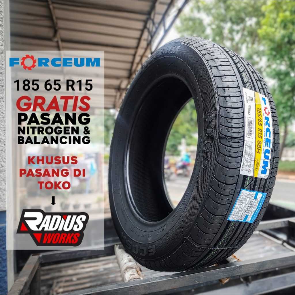 BAN MOBIL TEBELES 185 65 R15 FORCEUM ECOSA  BAN MOBIL ERTIGA BAN MOBIL HONDA FREED BAN MOBIL MOBILIO