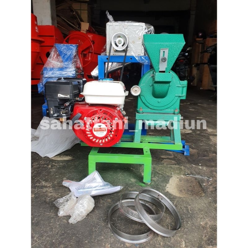 [Mesin Selepan Multifungsi 2in1] Mesin Selepan Penepung Kopi Beras + Parutan Kelapa