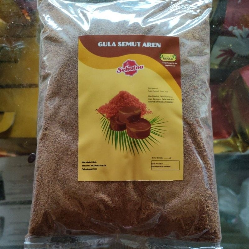 

GULA AREN ASLI PREMIUM GULA SEMUT BUBUK PALM SUGAR PEMANIS ALAMI KESEHATAN 250gr
