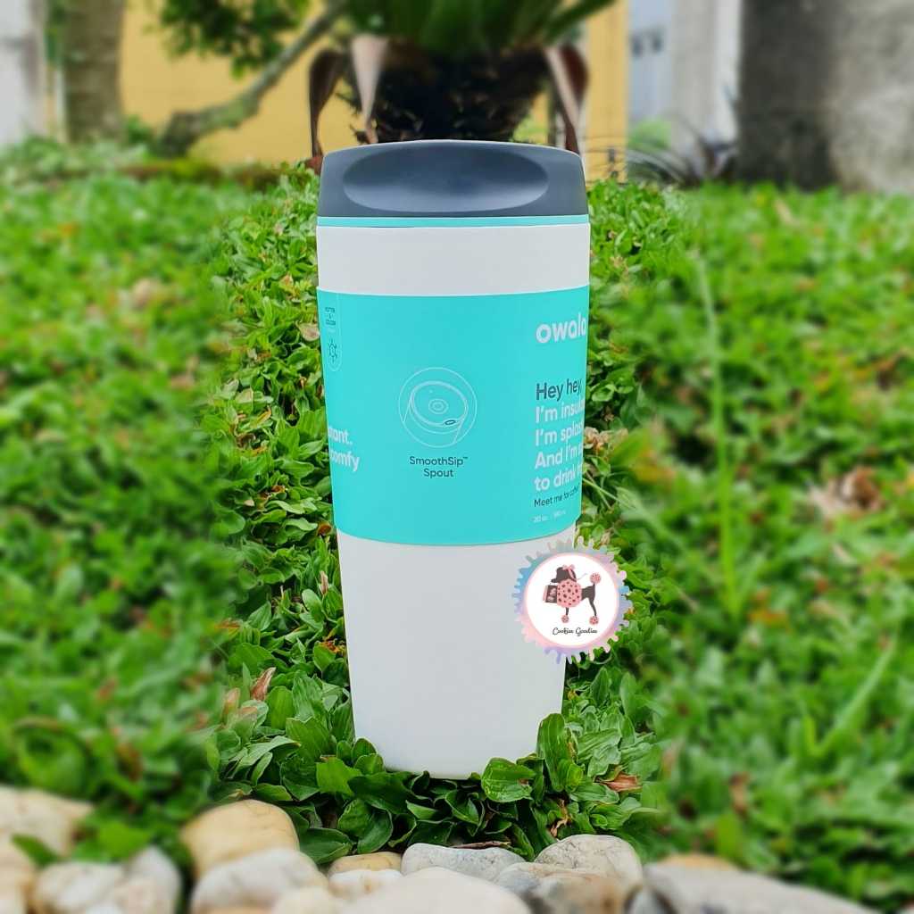 Owala SmoothSip Stainless Steel Coffee Tumbler 590ml - Cloudscape