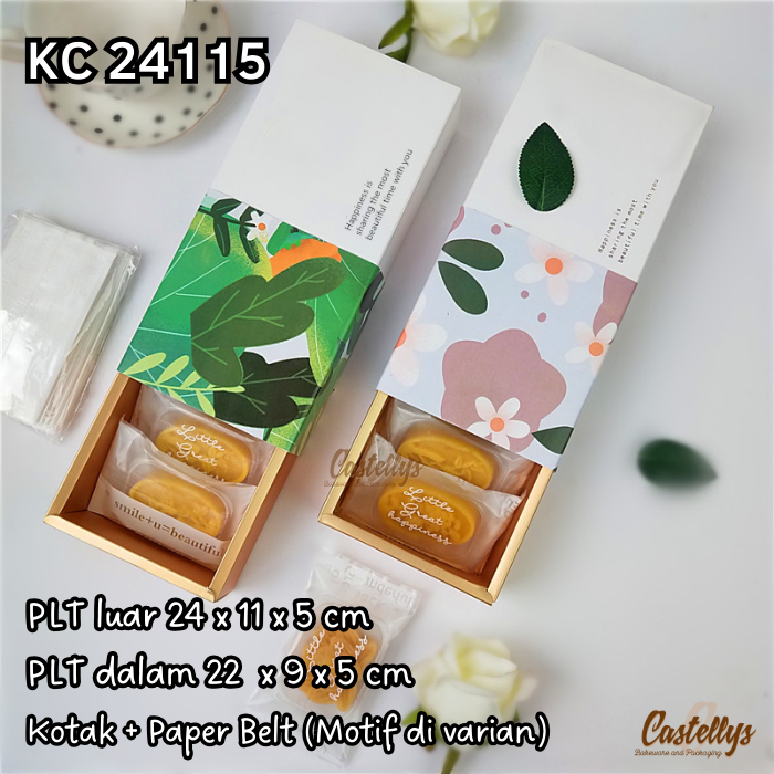 

5pcs Kotak Box Kue KC 24115 Nastar Kue Kering Mooncake Pia Brownies Cookies