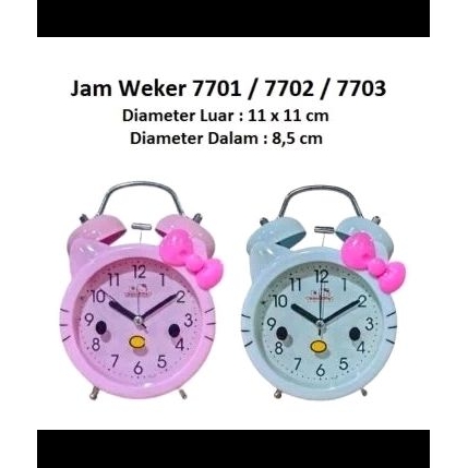jam weker anak karakter hello Kitty jam kado