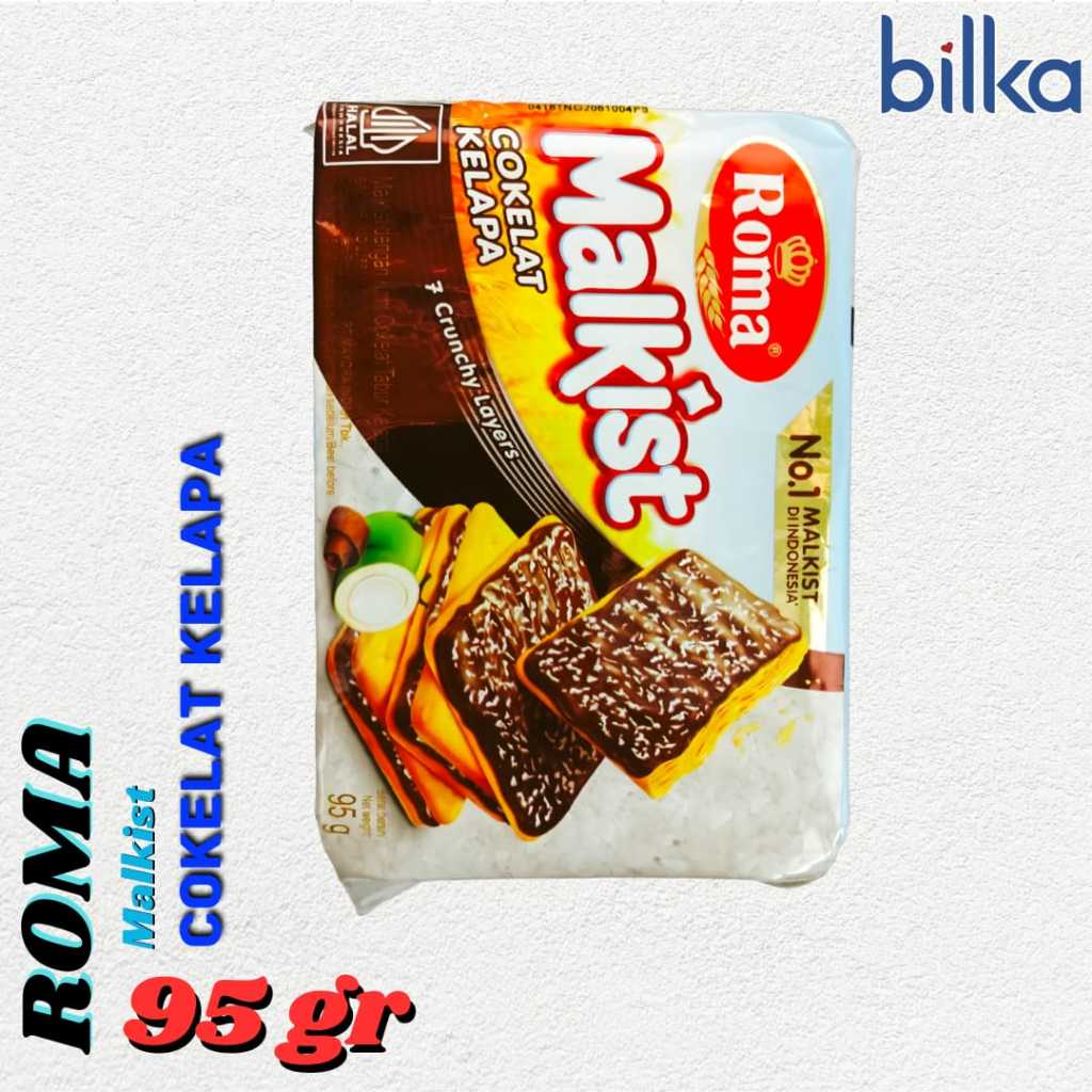 

ROMA Malkist Cokelat Kelapa 95gr