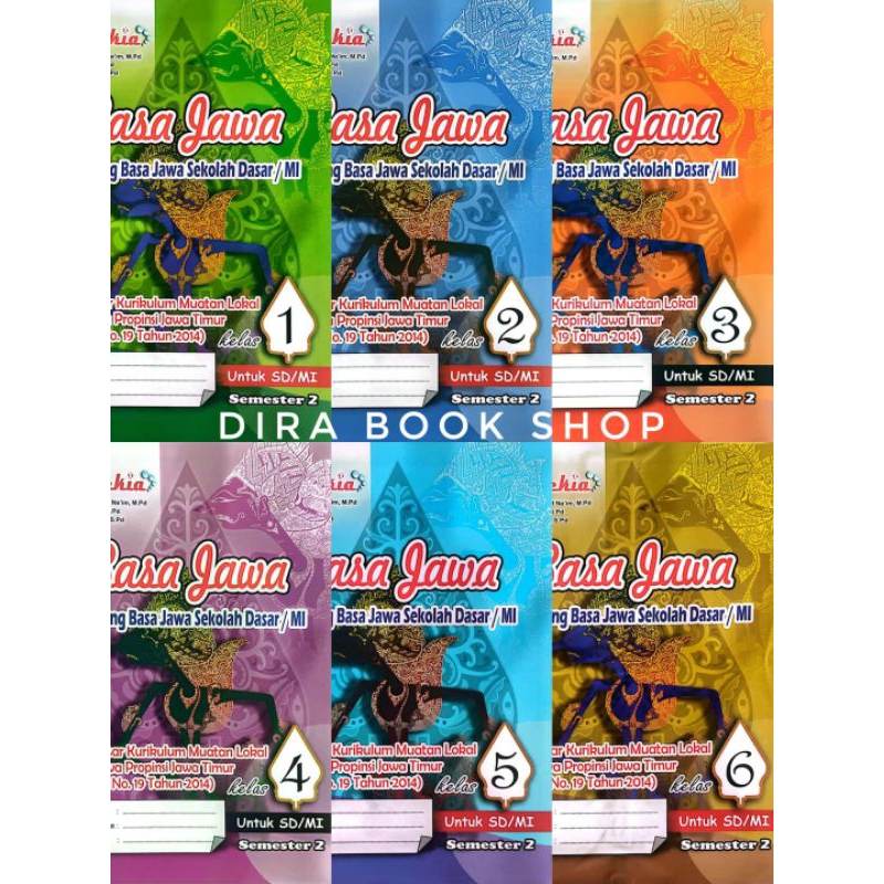 Semester 2 LKS BASA JAWA Cendekia kelas 1/2/3/4/5/6 revisi 2024