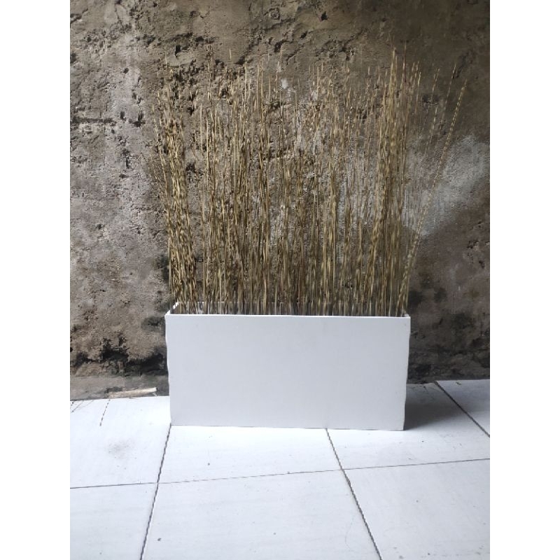 custome pot kayu panjang