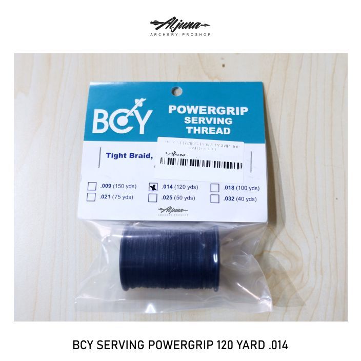 BCY SERVING POWERGRIP 120 YARDS 0.014
