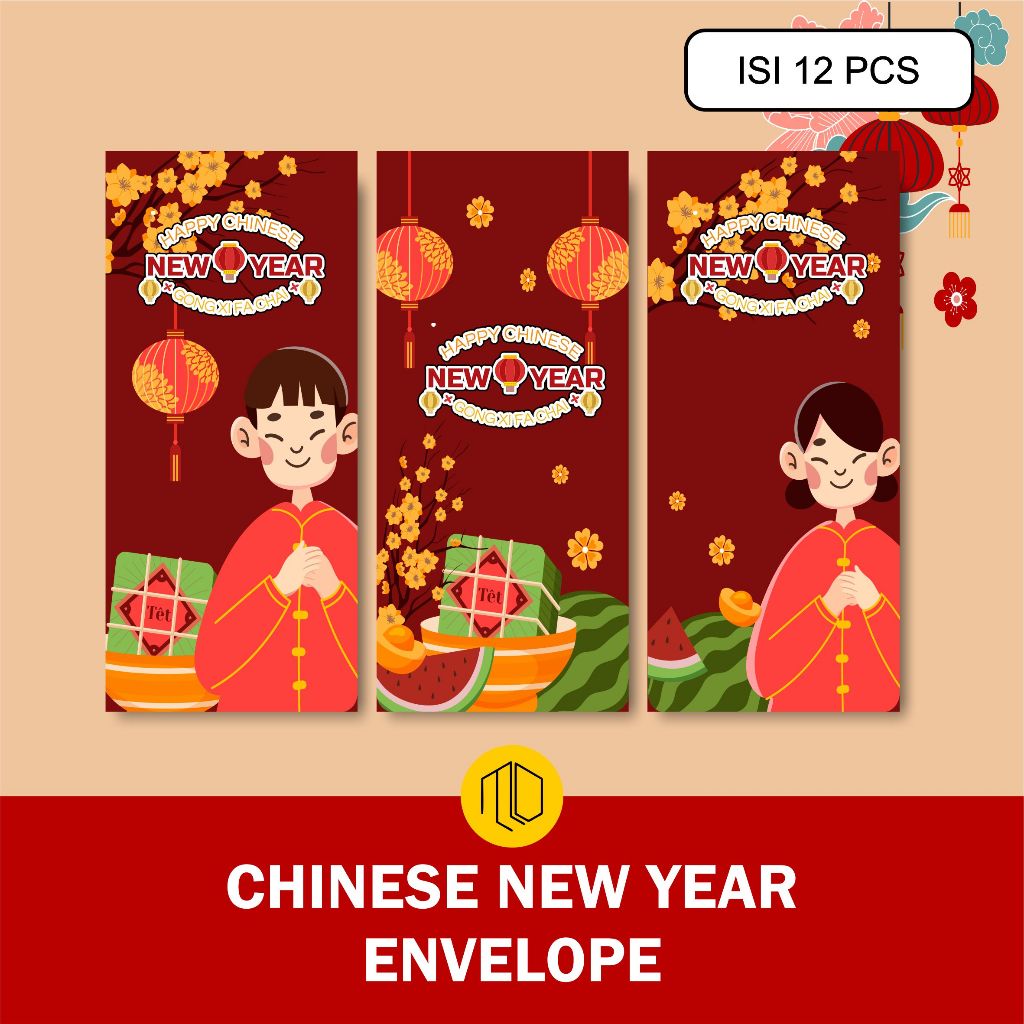 

Angpao Imlek 2024 isi 12 Pcs / Amplop / Angpao / Angpao Imlek 2024 Unik / Angpao Imlek 2024 Naga / Kertas Angpao / Amplop Angpao Imlek / Angpao Lucu Unik / Angpao Panjang