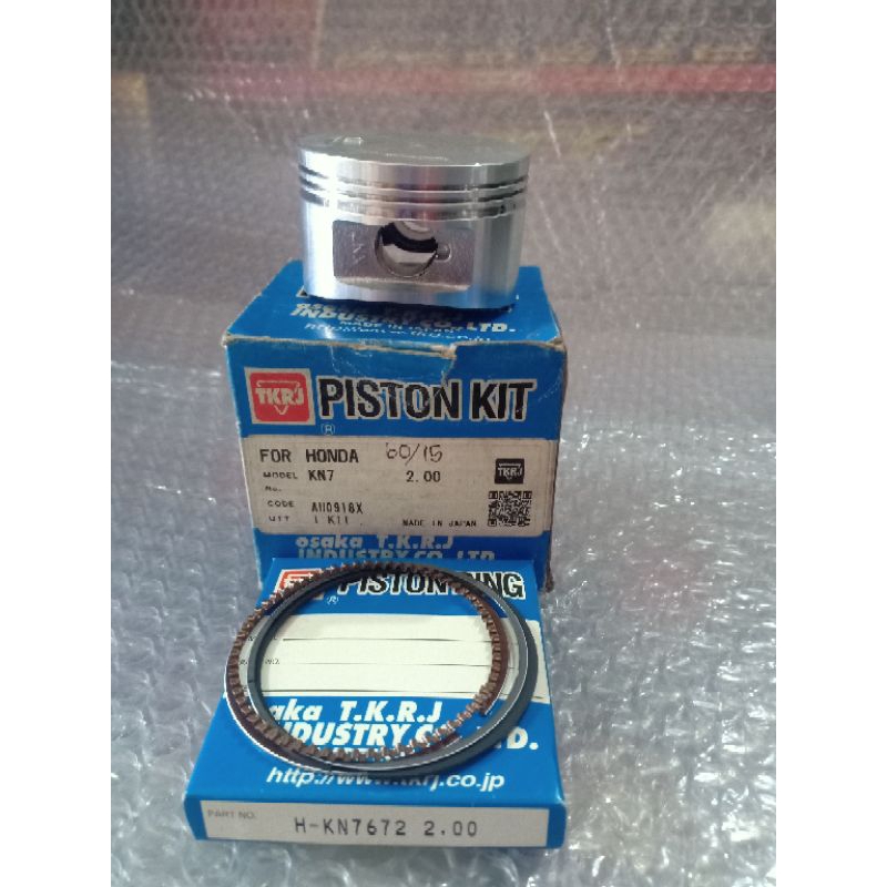 Piston kit Tkrj 60 pin 15 Mio dll piston Assy diameter 60 pen 15 tkrj racing